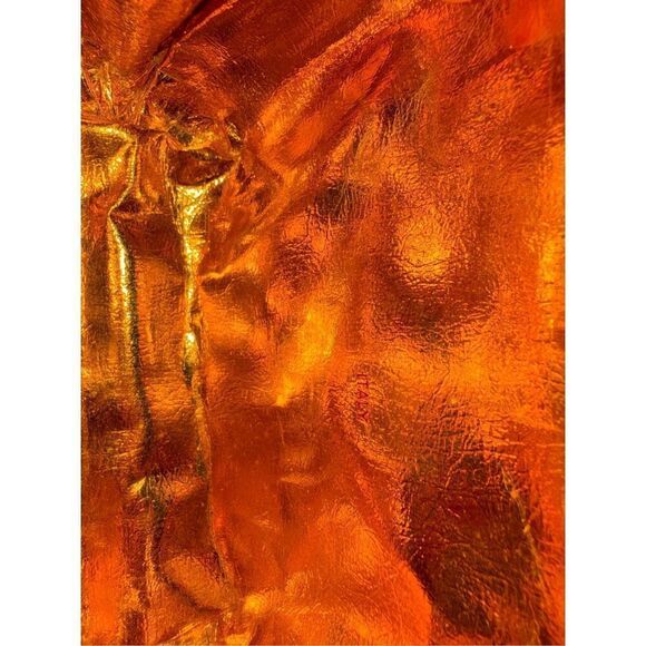 Vintage koret gold metal woven clutch - Picture 5 of 12